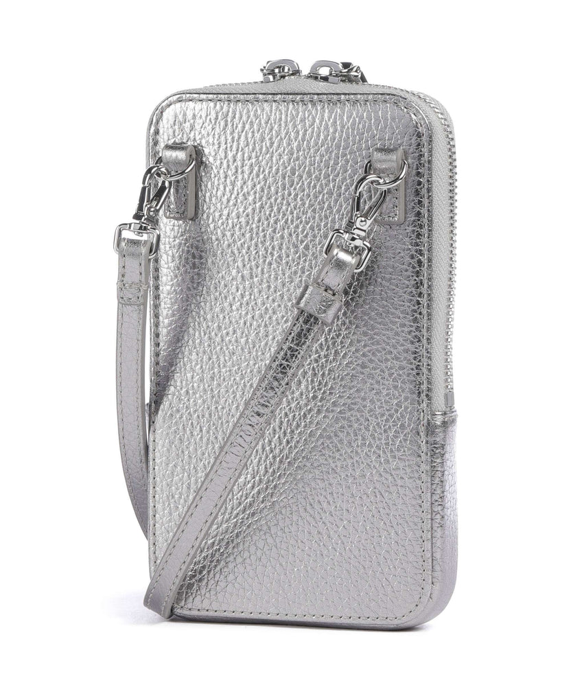 Coccinelle Flor Phone bag steel