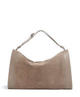 Coccinelle Elinor Suede Velká kabelka warm taupe