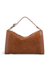 Coccinelle Elinor Suede Velká kabelka cognac