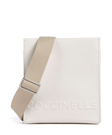 Coccinelle Myrtha Maxi Logo Kabelka přes rameno blanco