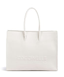 Coccinelle Myrtha Maxi Logo Nákupní taška blanco