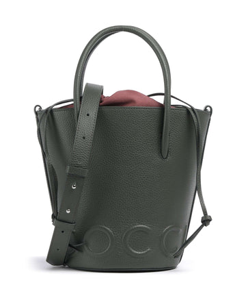 Coccinelle Myrtha Maxi Logo Bucket kabelka alga