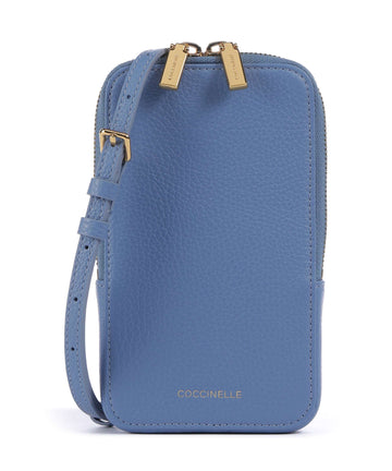 Coccinelle Flor Kabelka na mobil azul