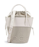 Coccinelle Myrtha Canvas Bucket kabelka natural/blanco