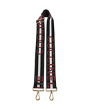 Coccinelle Nastro Signature Popruh na kabelky multicolour/noir