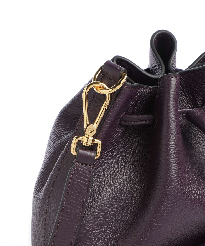 Coccinelle Beat Generation Bucket bag prune