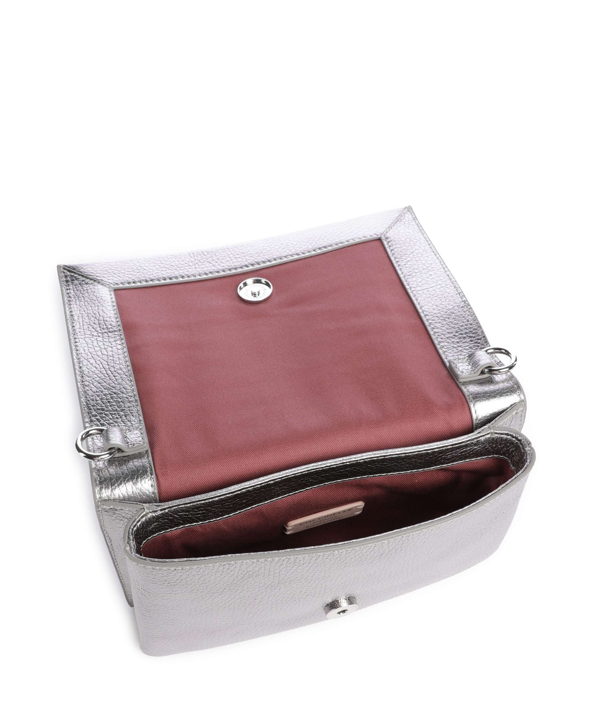 Coccinelle Dandy Crossbody bag steel