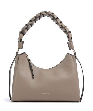 Coccinelle Boheme Grana Double Taška přes rameno warm taupe/rosette