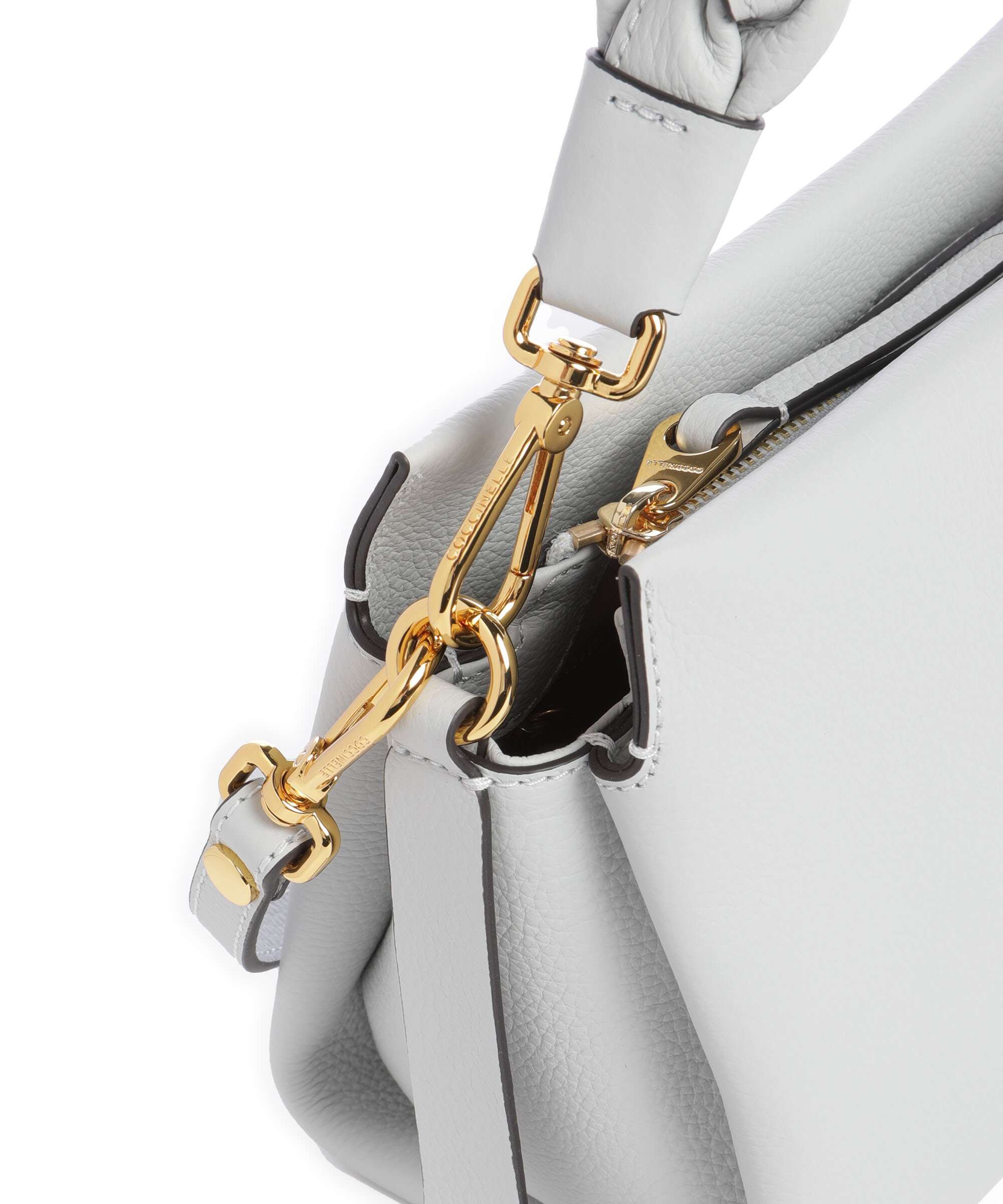 Coccinelle Boheme Grana Double Handbag snow/greenery