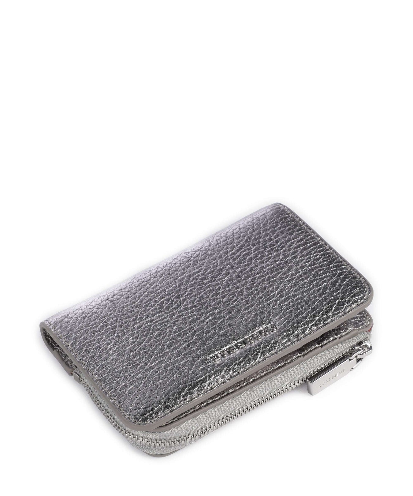 Coccinelle Metallic Soft RFID Wallet steel