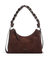 Coccinelle Boheme Suede Taška přes rameno brunette