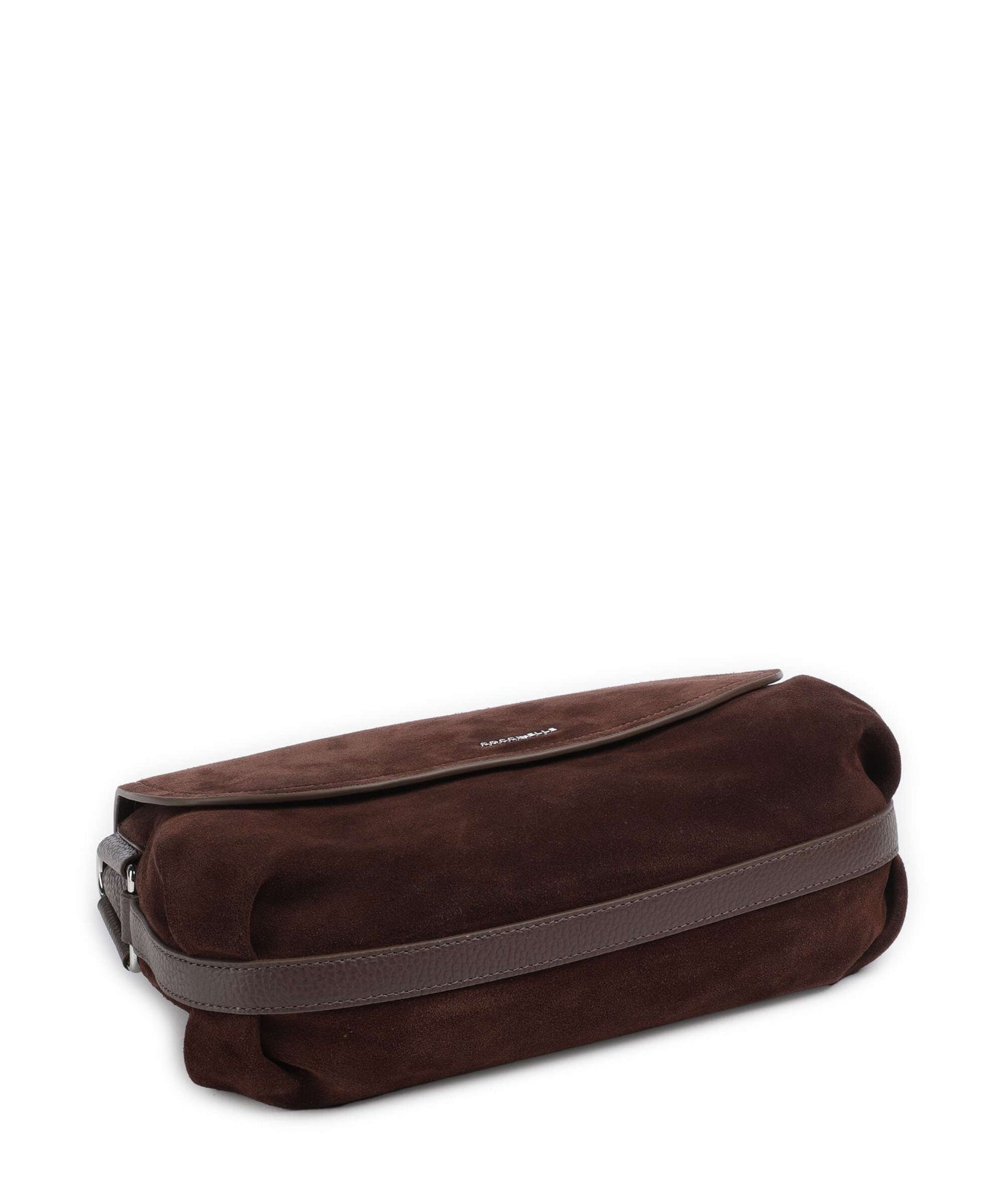 Coccinelle Rebekka Suede Shoulder bag brunette