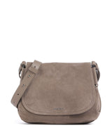 Coccinelle Rebekka Suede Kabelka přes rameno warm taupe