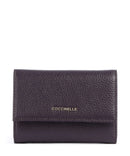 Coccinelle Metallic Soft Peněženka prune