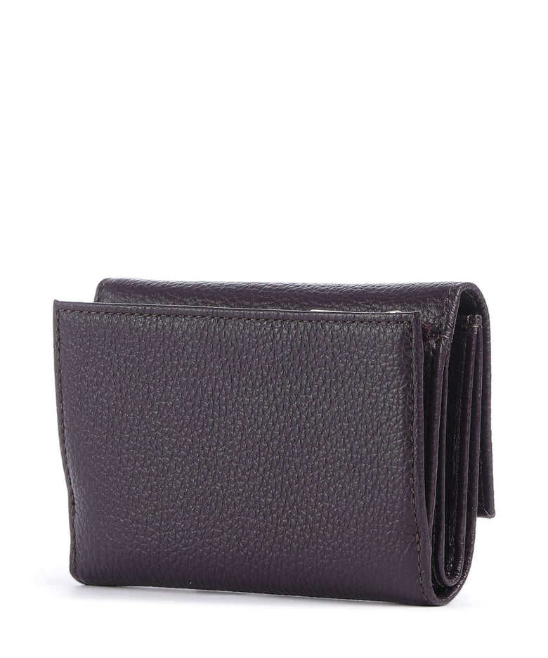 Coccinelle Metallic Soft Wallet prune