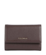 Coccinelle Metallic Soft RFID Wallet brunette