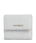 Coccinelle Metallic Soft Wallet snow
