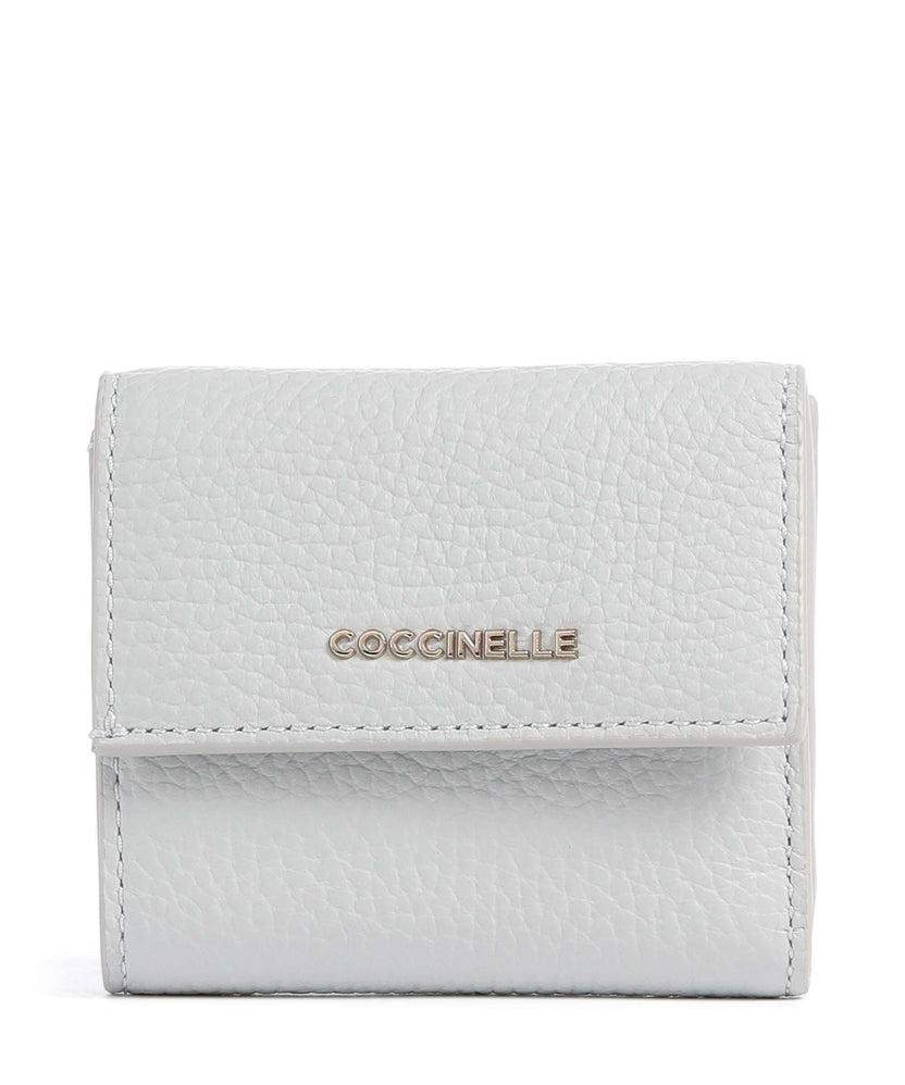 Coccinelle Metallic Soft RFID Wallet snow
