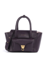 Coccinelle Beat Double Handbag prune