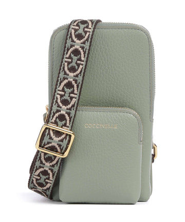 Coccinelle Pixie Kabelka na mobil greenery