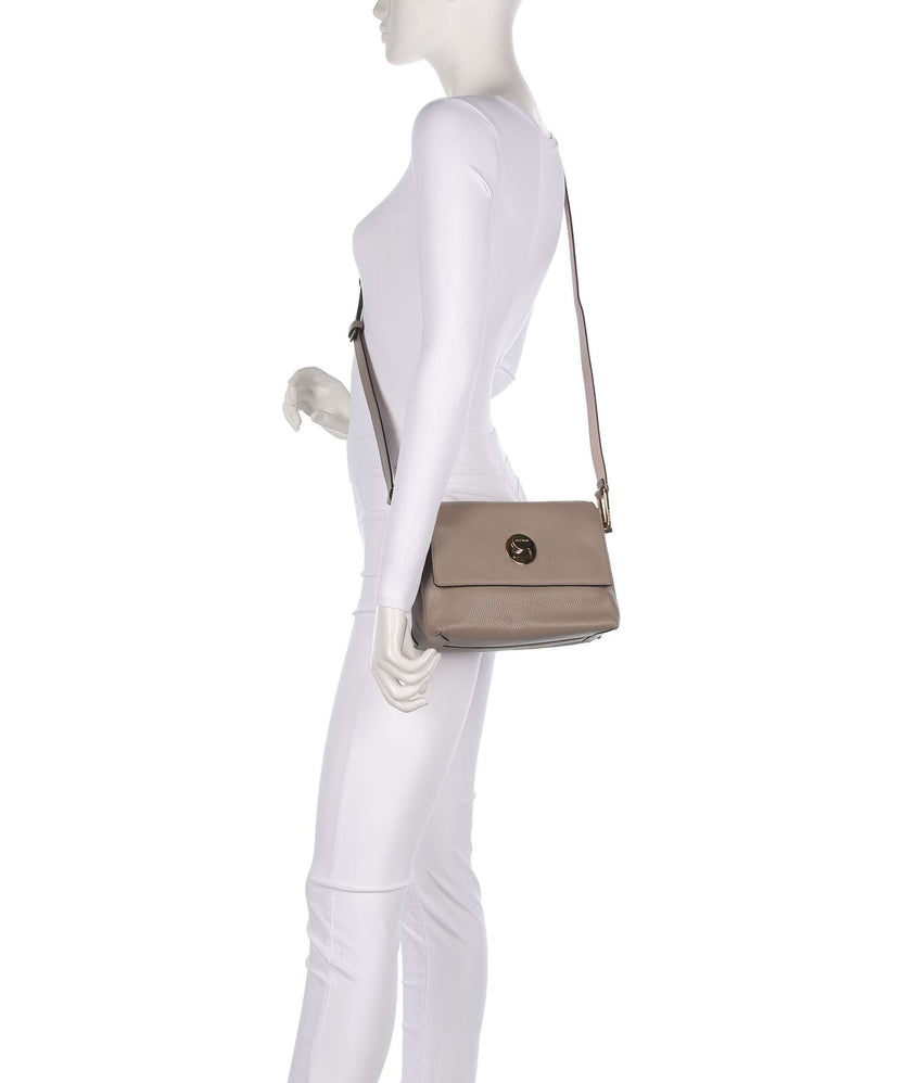 Coccinelle Liya Crossbody bag warm taupe/rosette