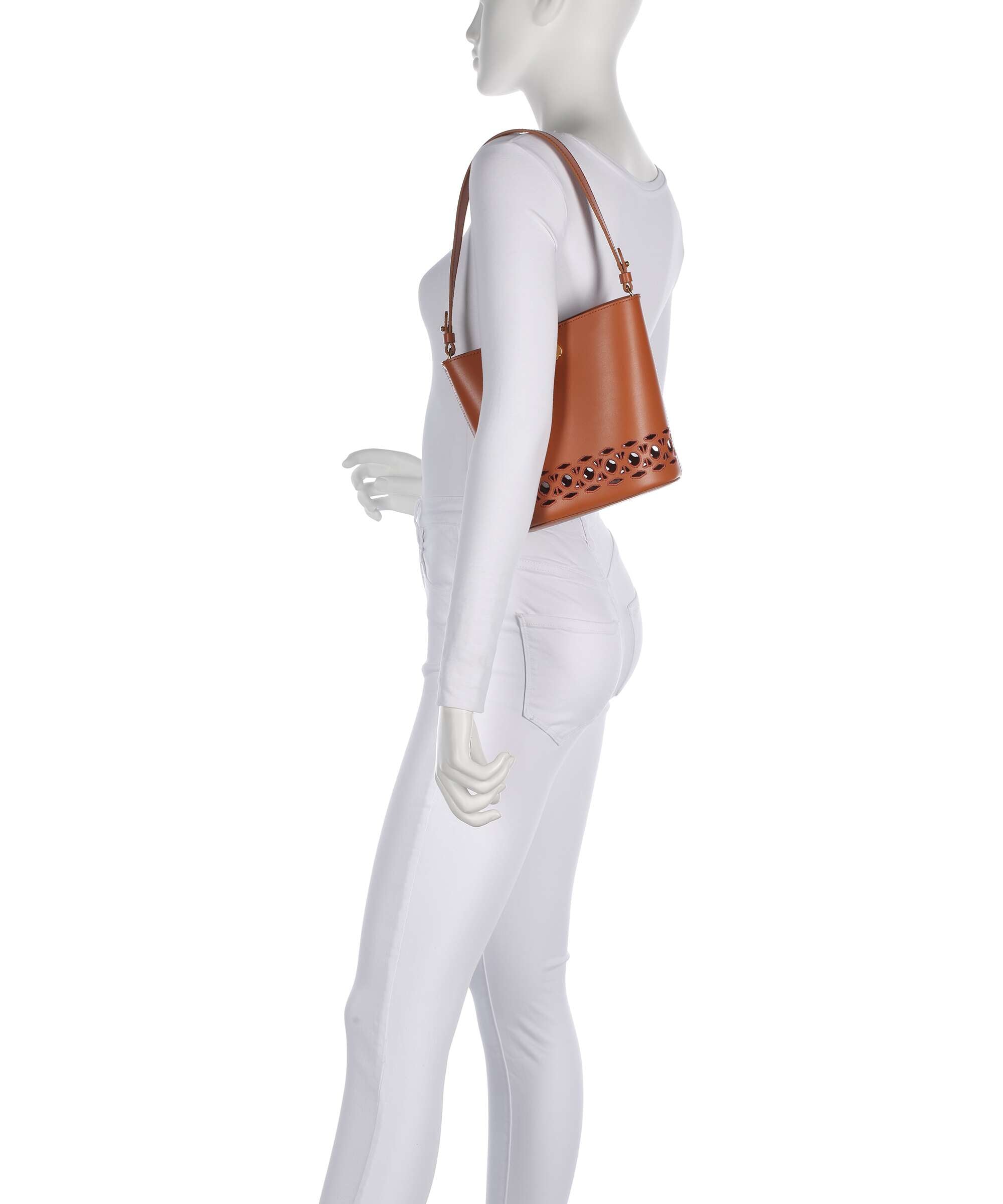 Coccinelle Nikla Monogram Sangallo Bucket bag crab
