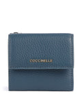 Coccinelle Metallic Soft Wallet deep blue