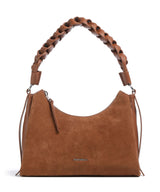 Coccinelle Boheme Suede Taška přes rameno cognac