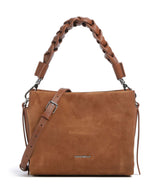 Coccinelle Boheme Suede Kabelka cognac
