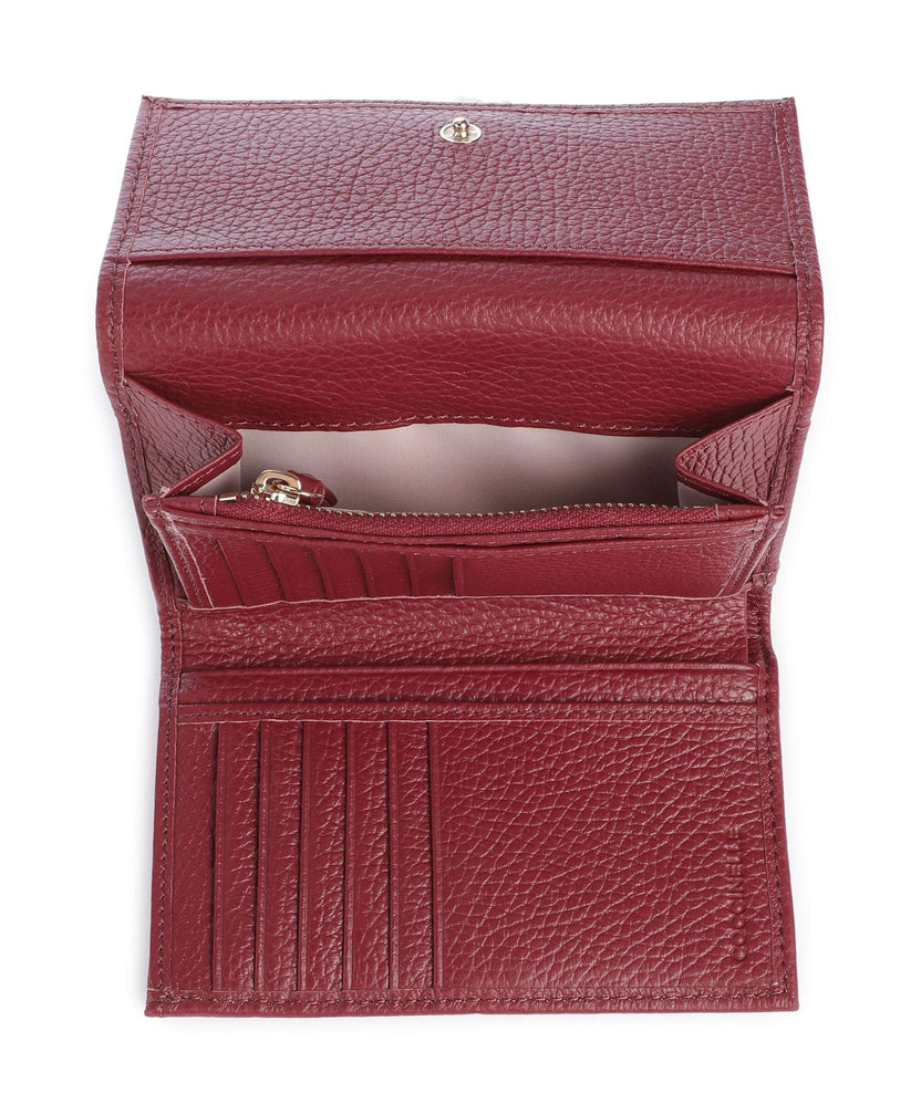 Coccinelle Metallic Soft RFID Wallet ribes