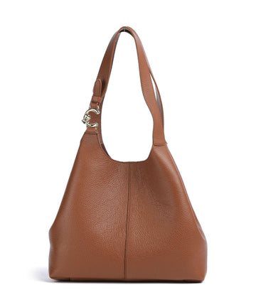 Coccinelle C-Easy Velká kabelka cognac