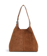 Coccinelle C-Easy Suede Velká kabelka cognac