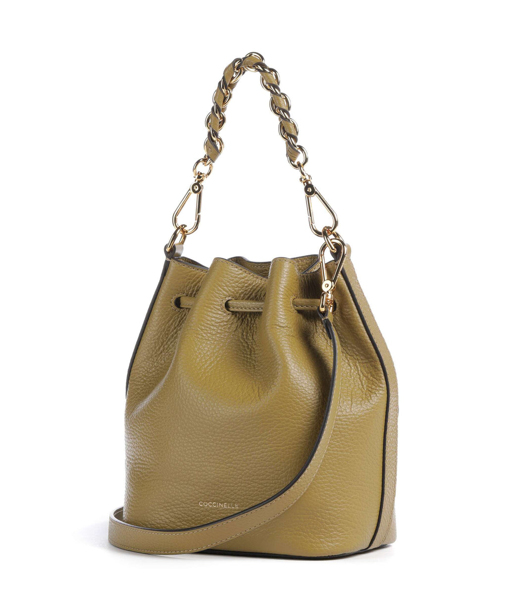 Coccinelle Beat Generation Bucket bag seagrass