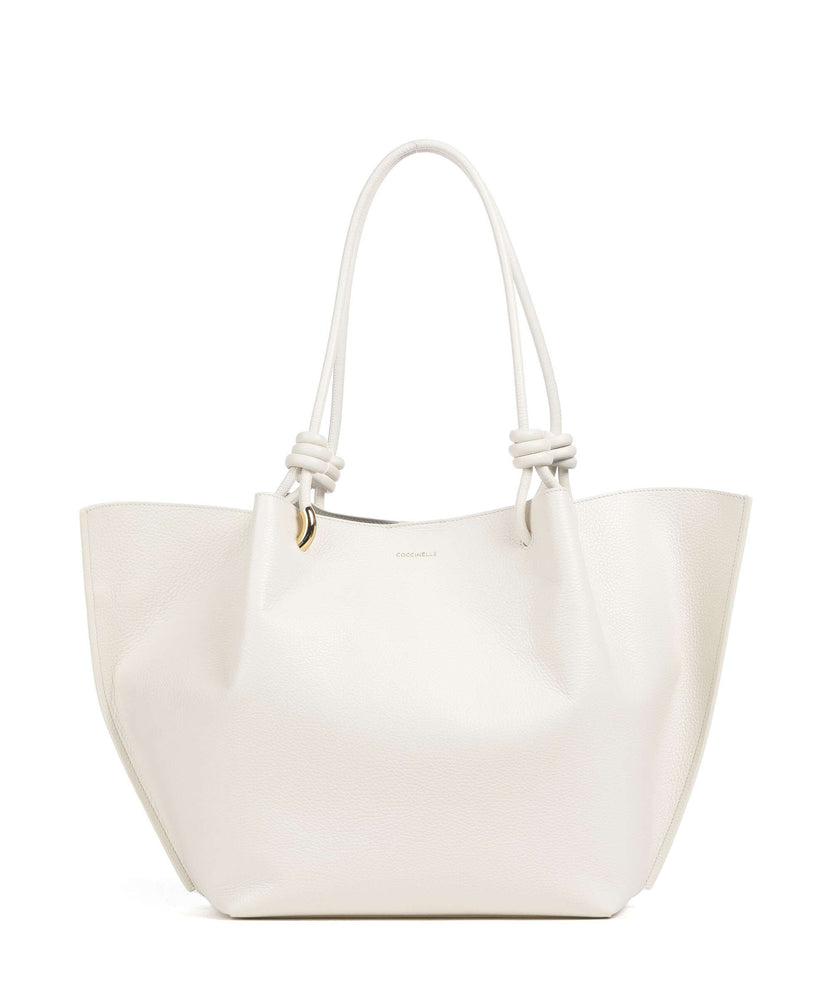 Coccinelle Finn Tote bag pearl