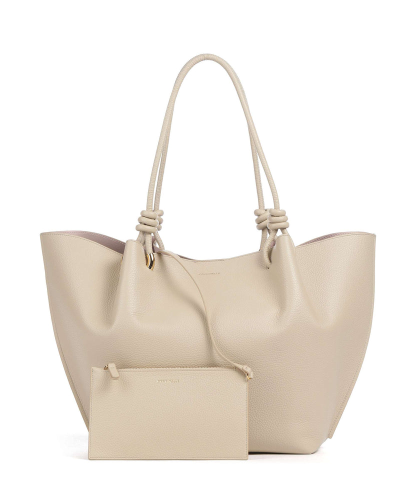 Coccinelle Finn Tote bag sandshell