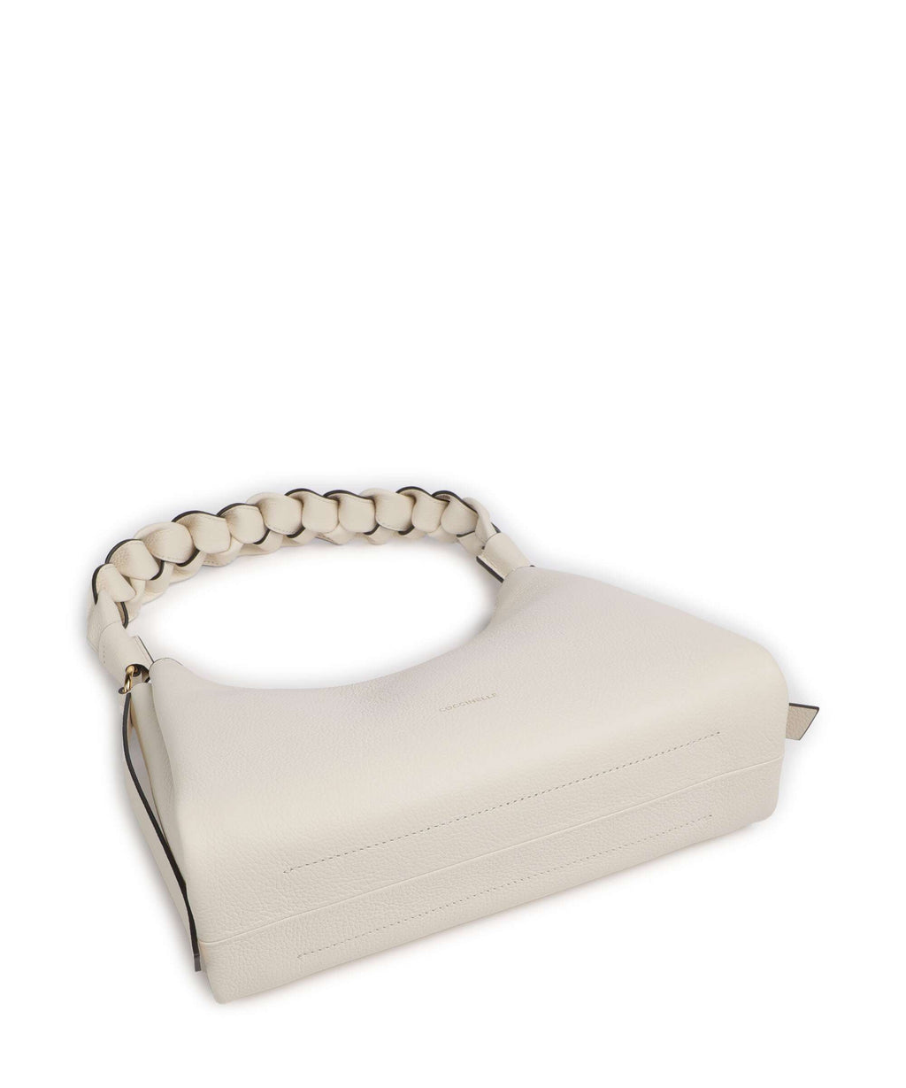 Coccinelle Boheme Grana Double Shoulder bag pearl/cognac