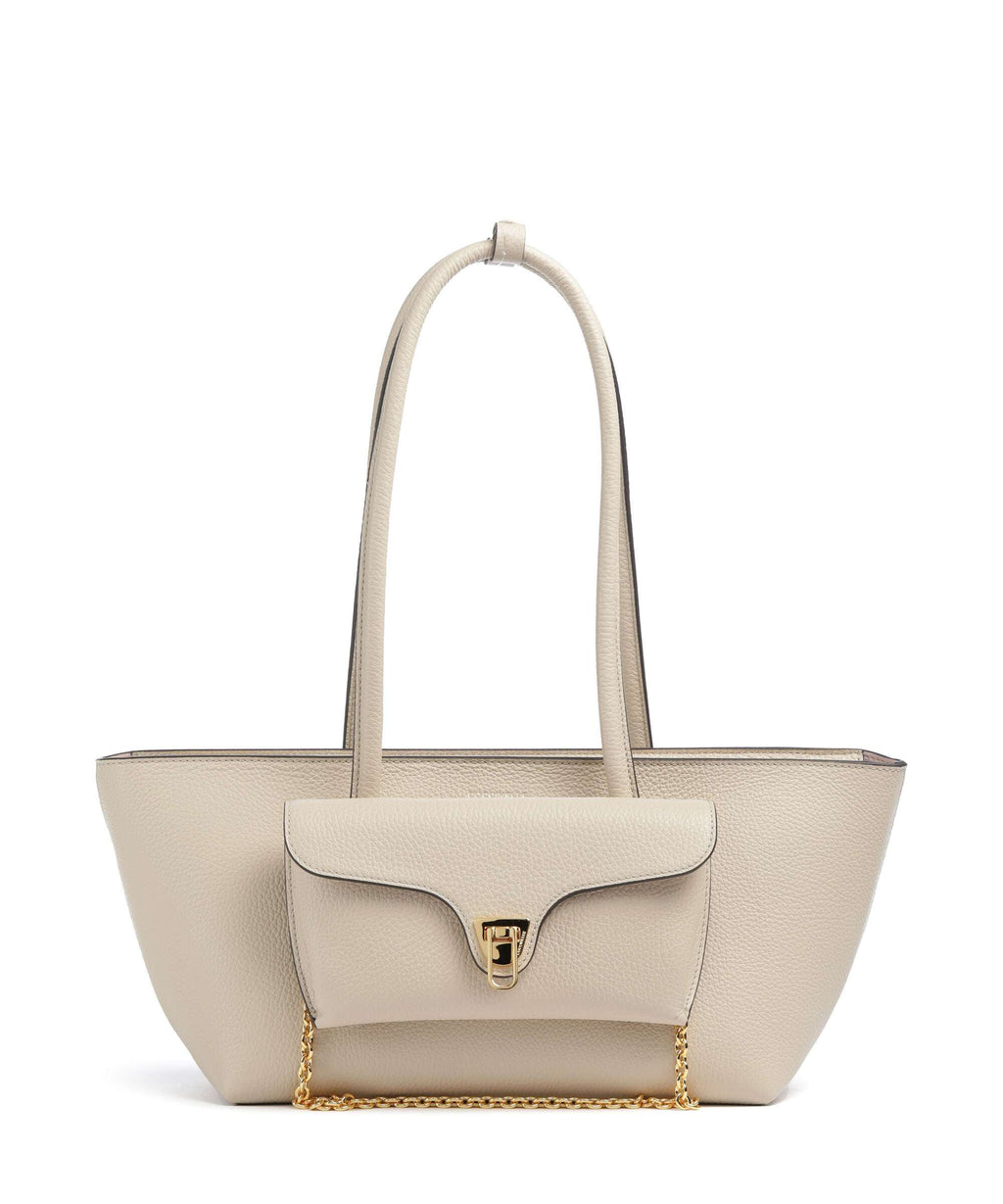 Coccinelle Beat Double Shoulder bag sandshell