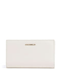 Coccinelle Metallic Soft Wallet pearl