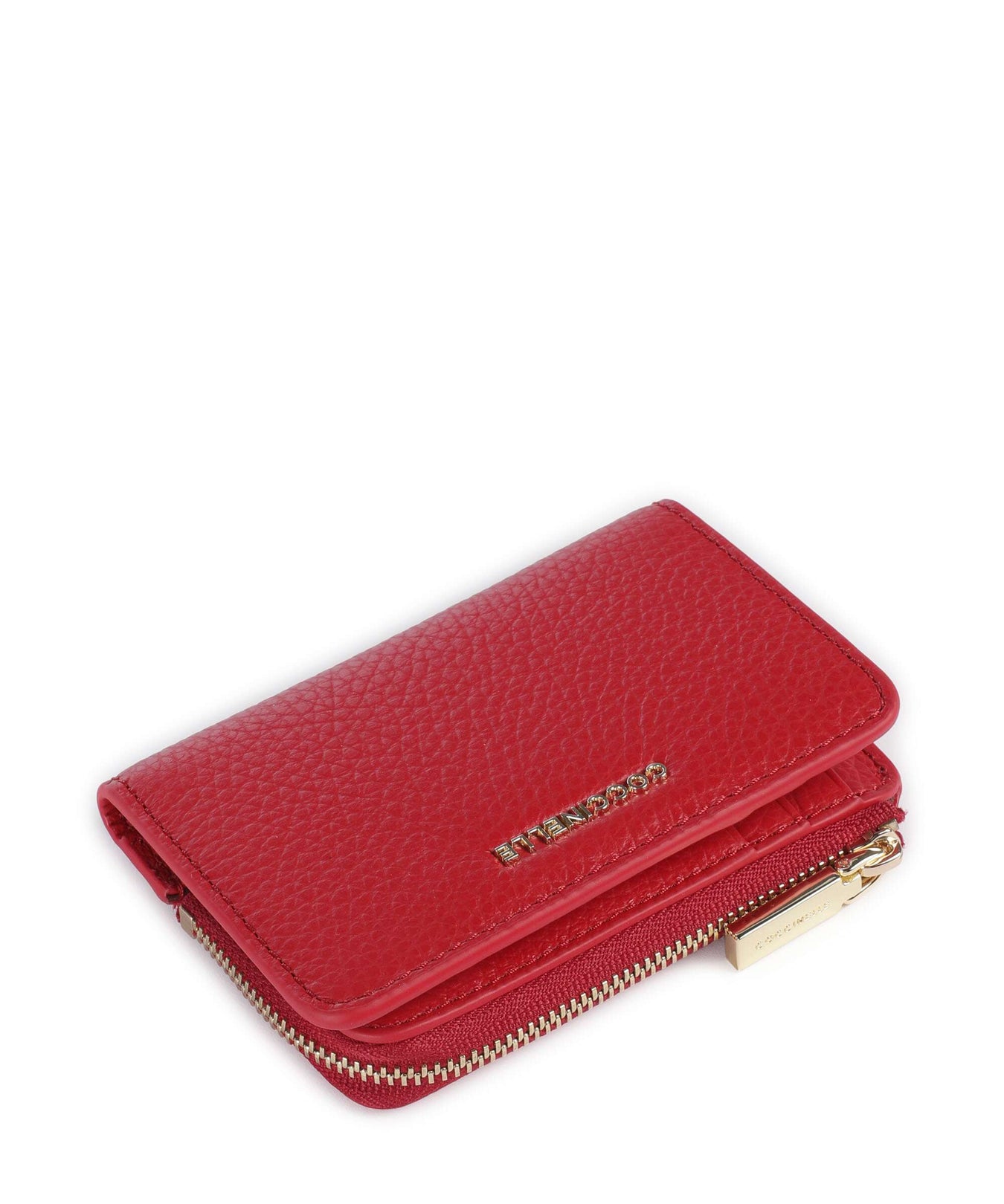 Coccinelle Metallic Soft Wallet scarlet