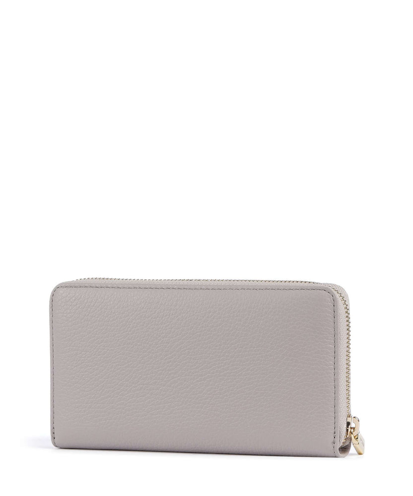 Coccinelle Metallic Soft RFID Wallet oyster