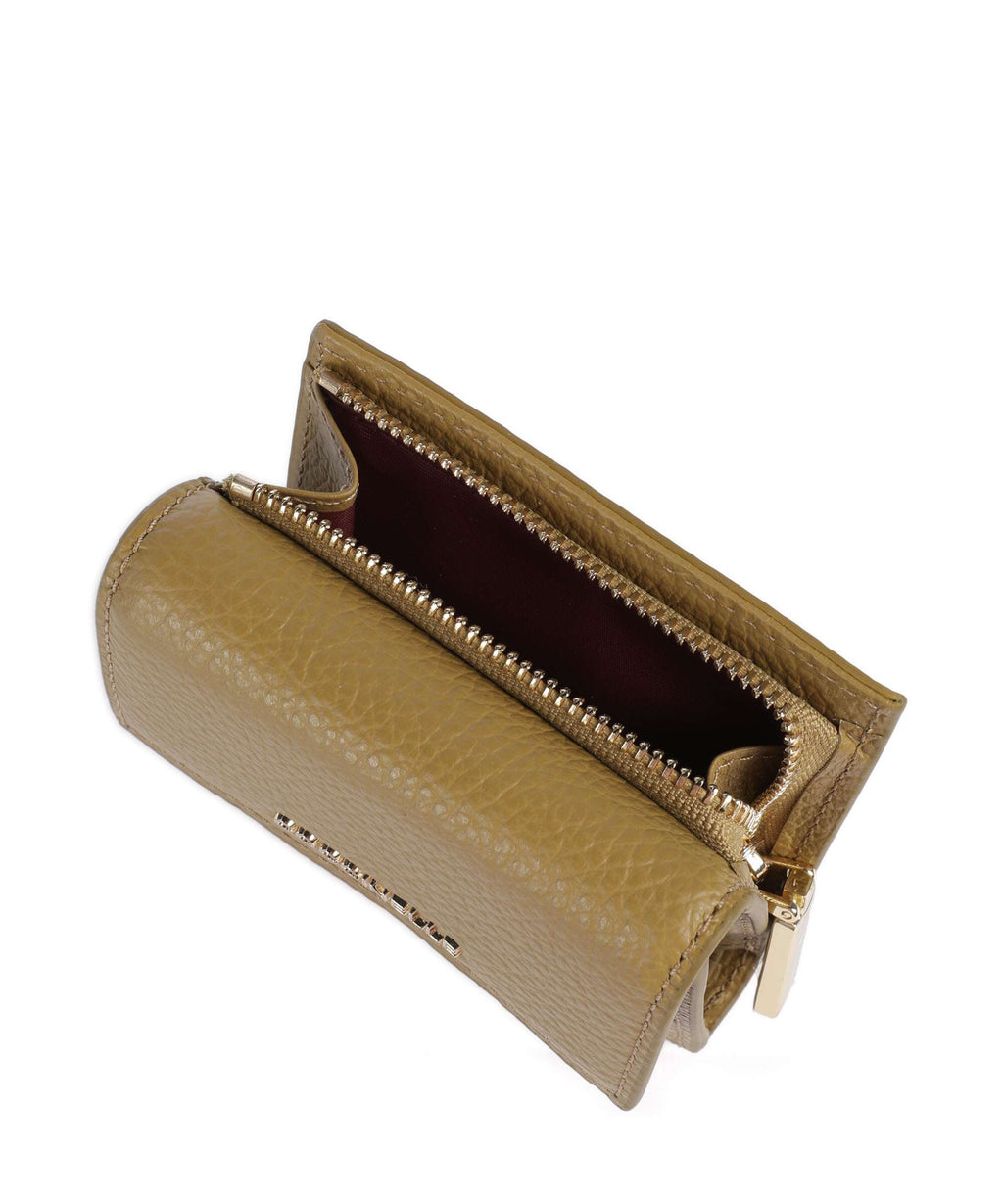 Coccinelle Metallic Soft Wallet seagrass