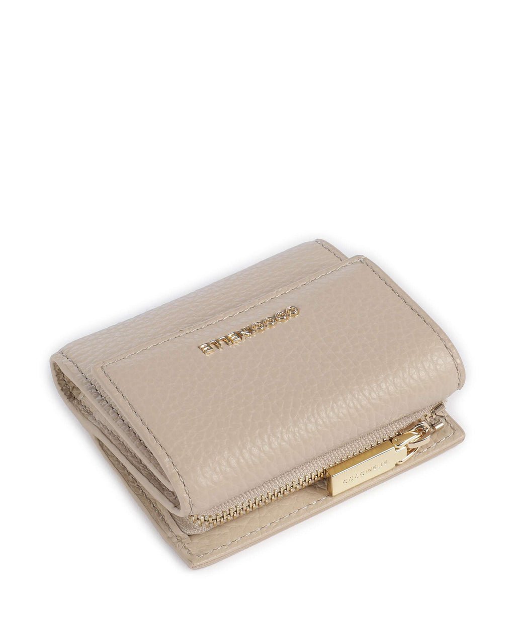 Coccinelle Metallic Soft RFID Wallet sandshell