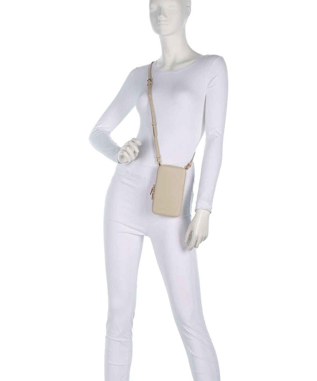 Coccinelle Flor Phone bag sandshell