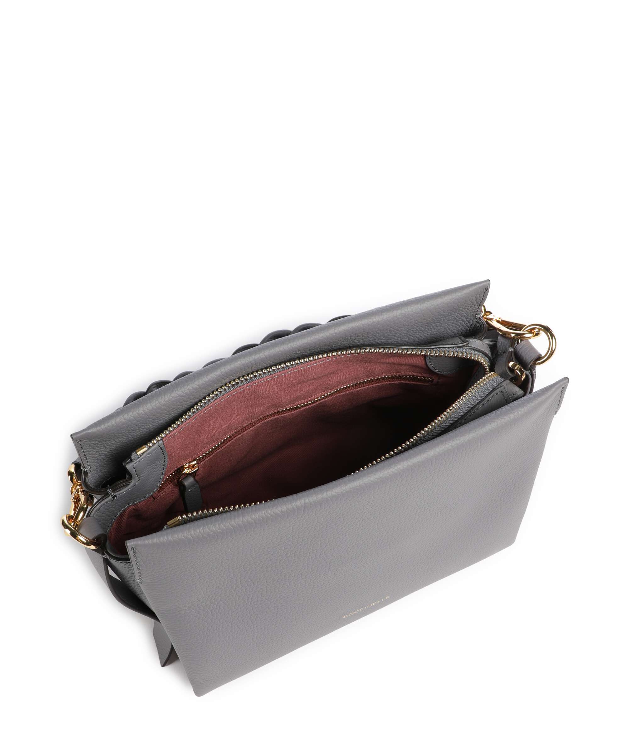 Coccinelle Boheme Grana Double Handbag stove/midnight blue