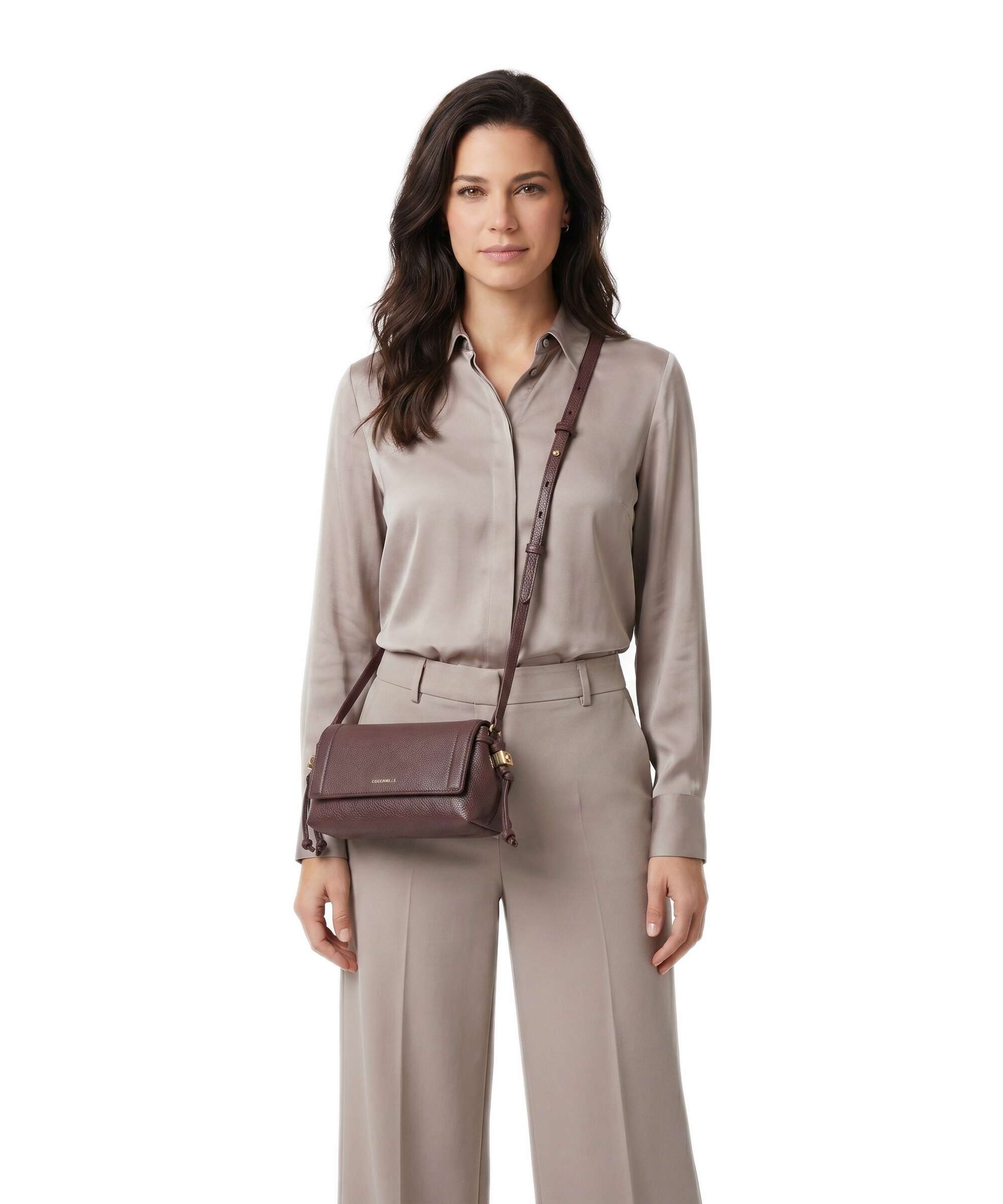 Coccinelle Thess Crossbody bag berry
