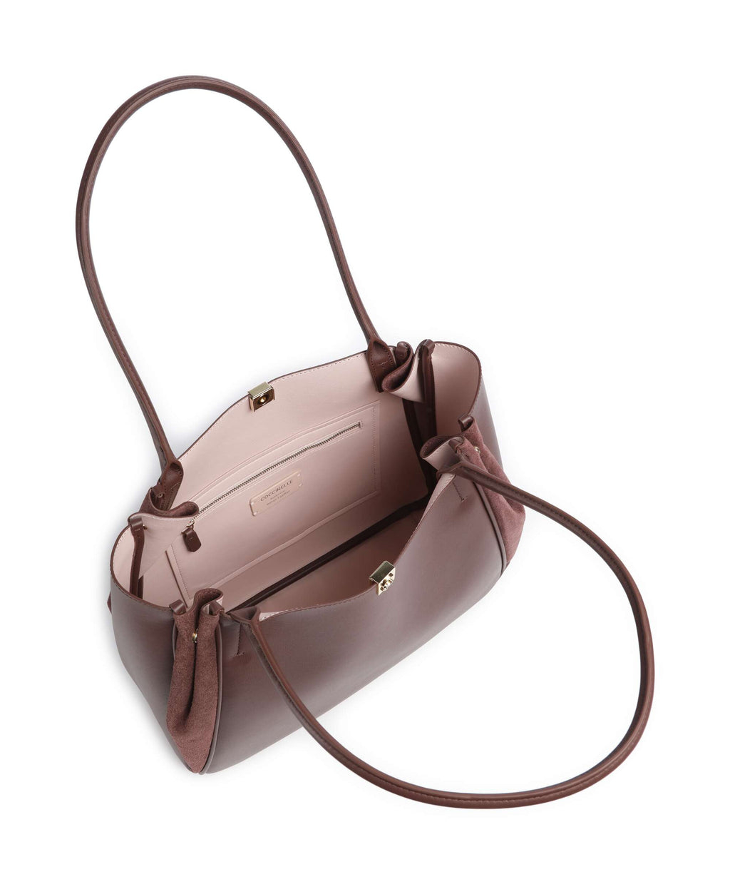 Coccinelle Pansy Tote bag berry