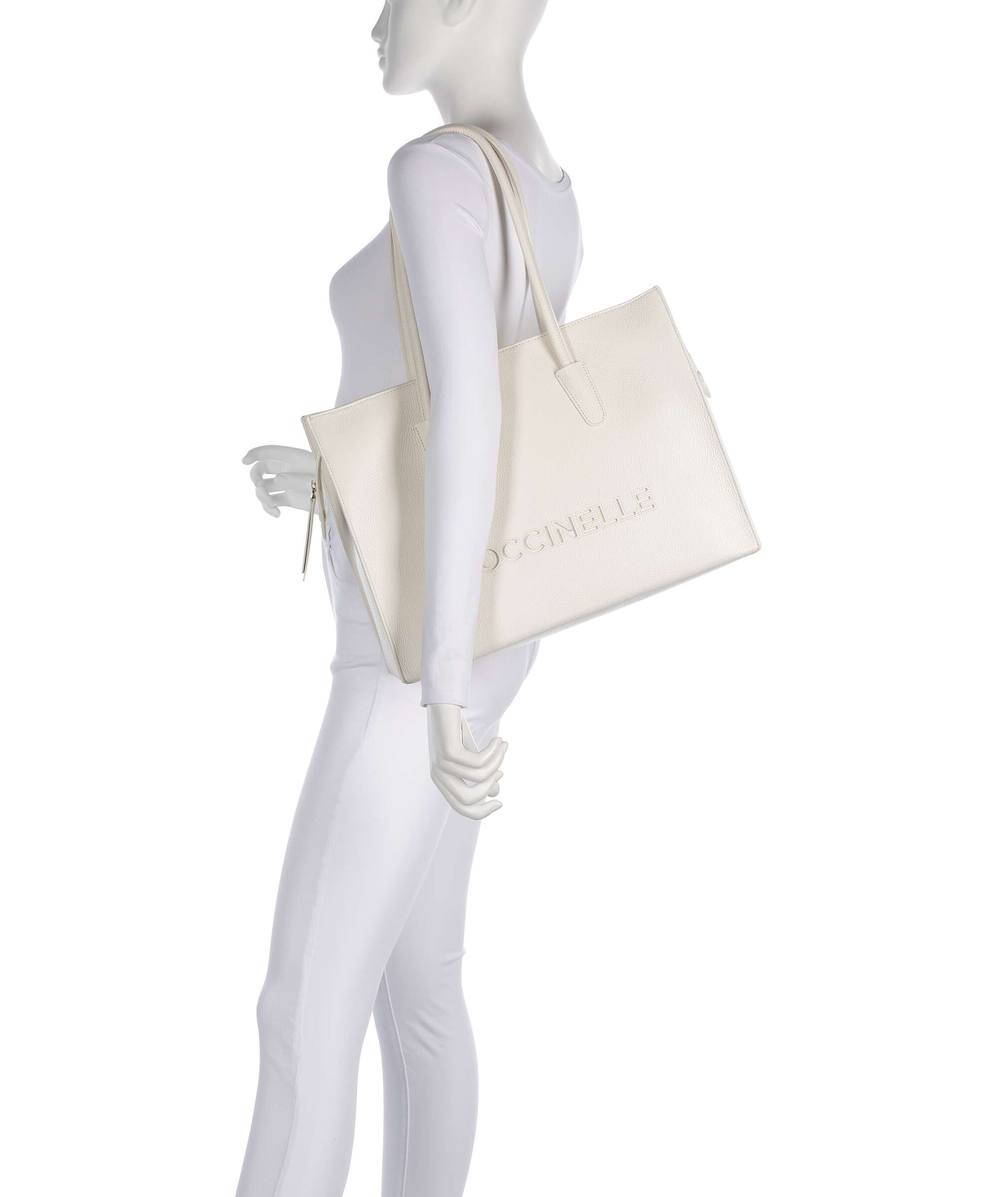 Coccinelle Myrtha Tote bag pearl