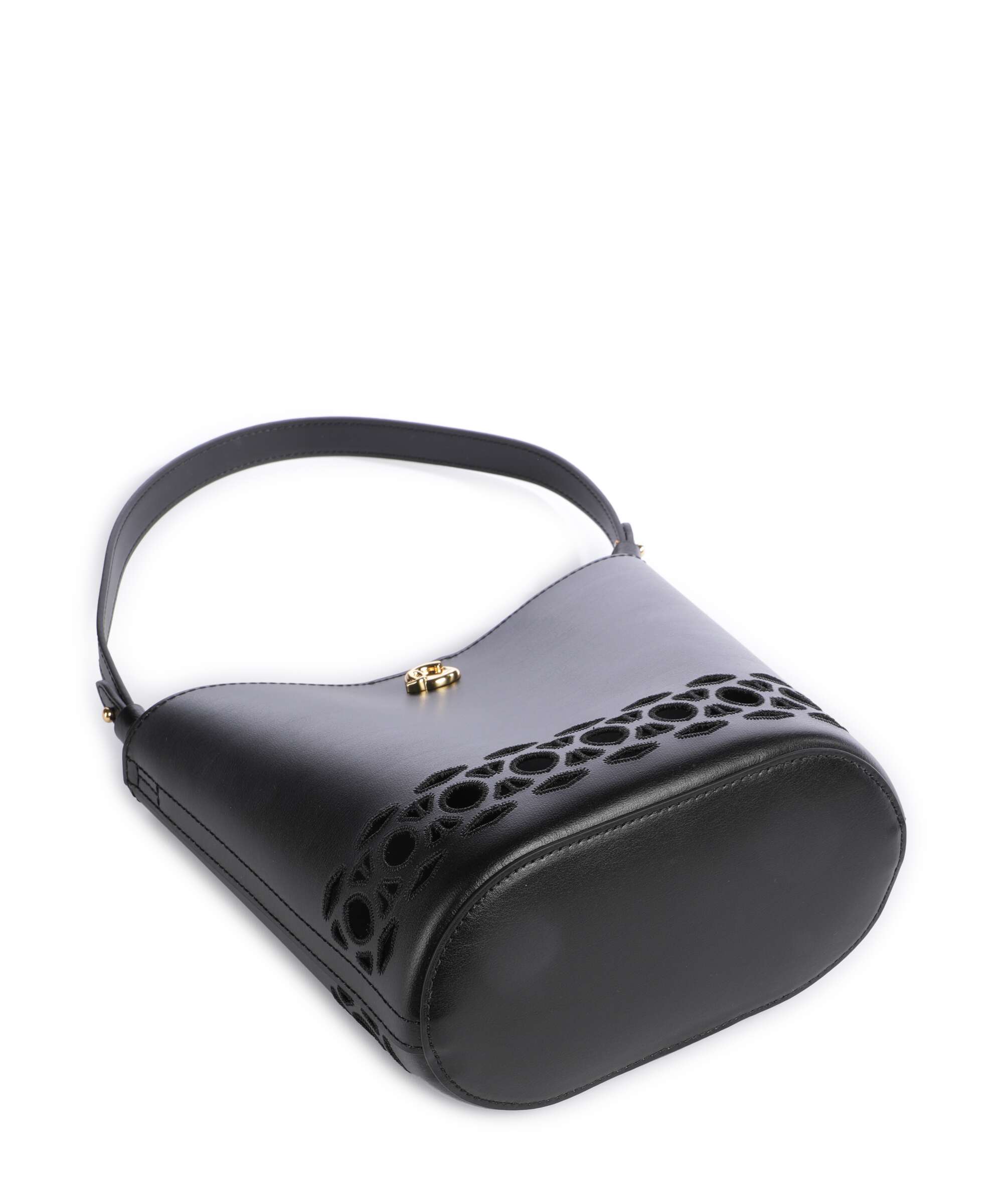 Coccinelle Nikla Monogram Sangallo Bucket bag noir