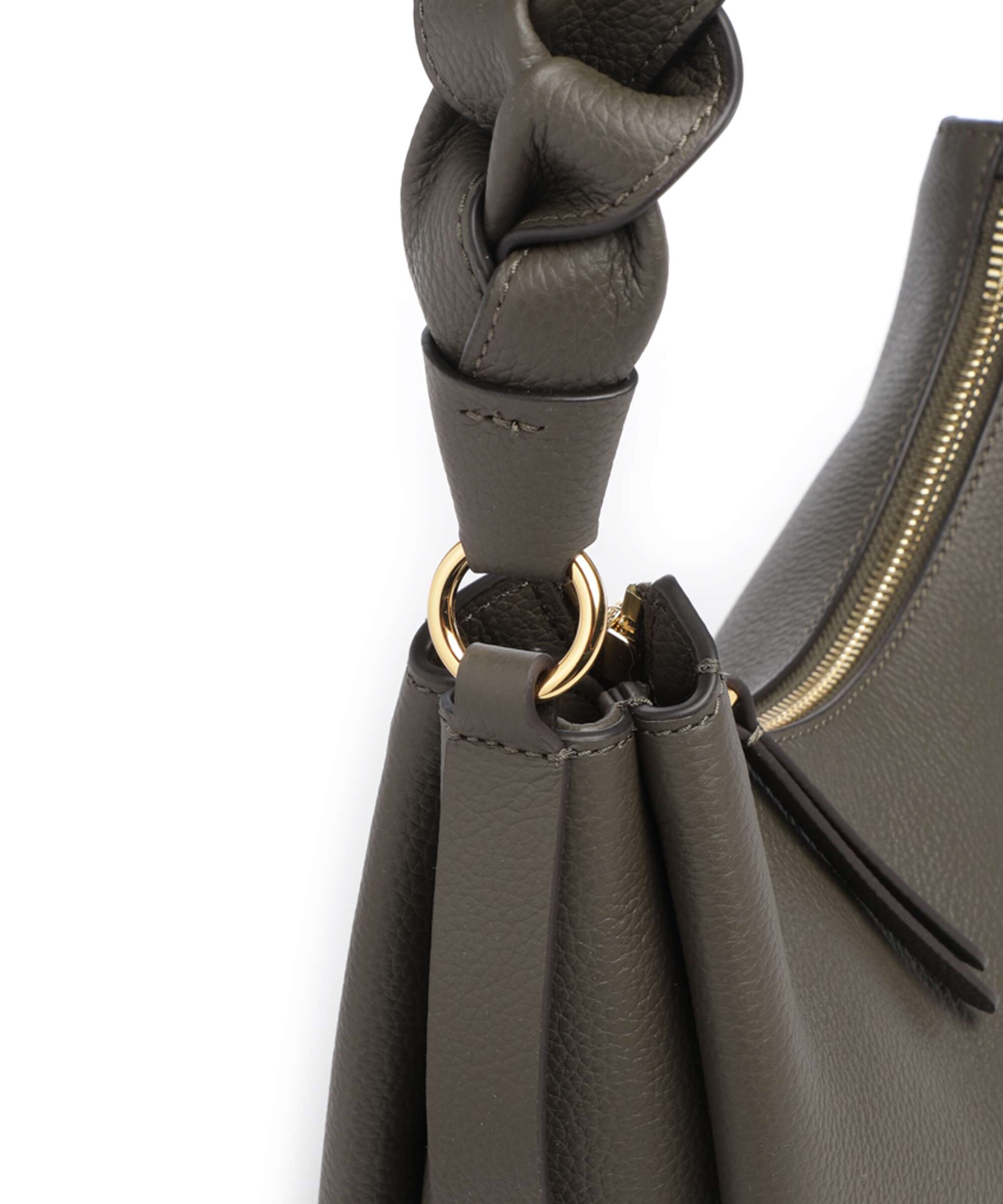 Coccinelle Boheme Grana Double Shoulder bag fango/honey