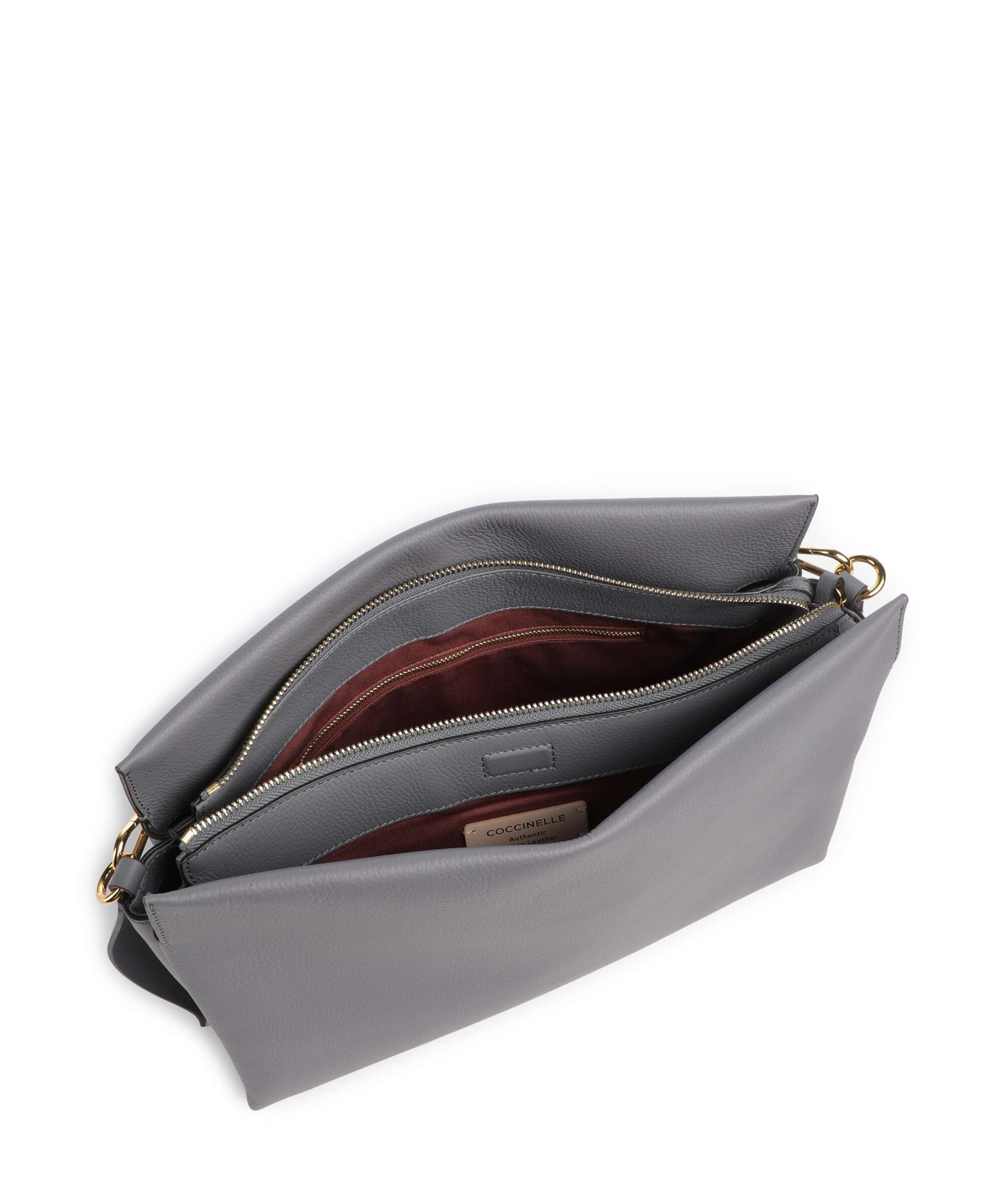 Coccinelle Boheme Grana Double Hobo bag stove/midnight blue